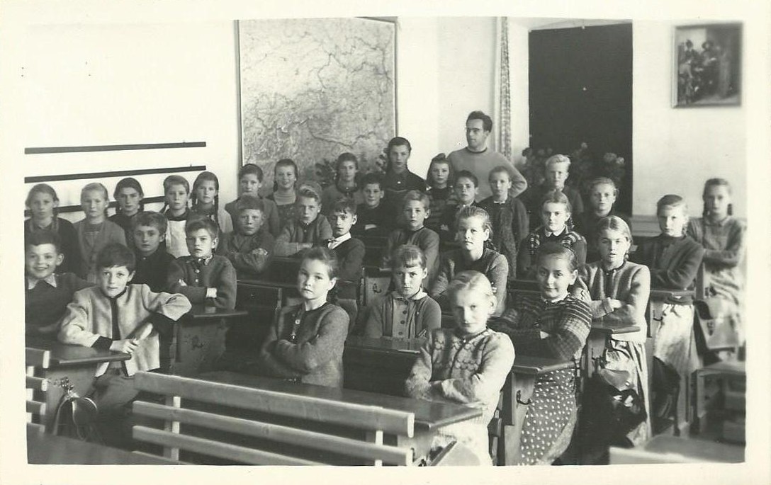 3. Klasse des Schuljahres 1957/58